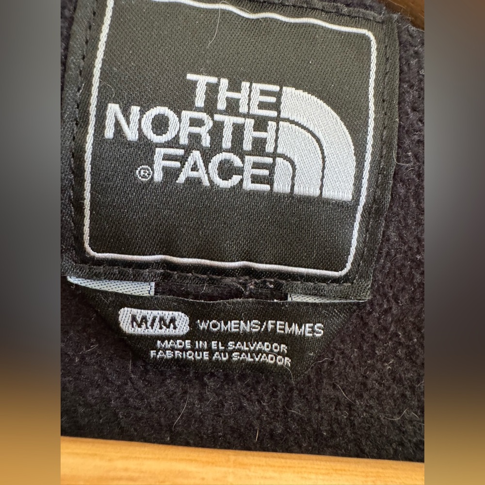 The North Face Black Fleece Jacket Hooded Retro Denali Jacket Windbreake… - Picture 7 of 9